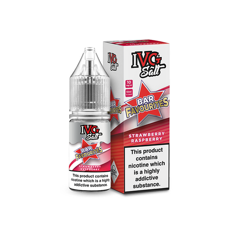 Strawberry Raspberry Nic Salt E-Liquid by IVG Bar Favourites