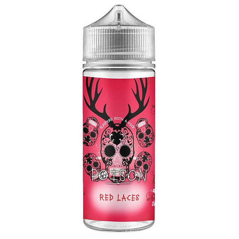 Red Laces 100ml Shortfill E-Liquid by Poison