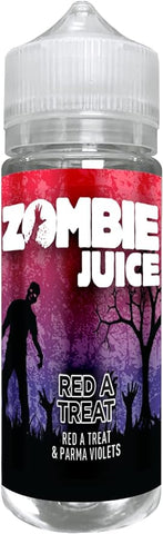 Red A Treat 100ml Shortfill E-Liquid by Zombie Juice