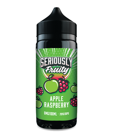 Apple Raspberry 100ml Shortfill E-Liquid by Seriously Fruity