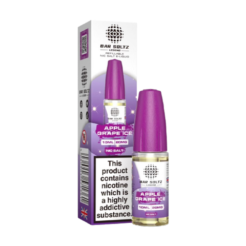 Apple Grape Ice Nic Salt E-Liquid by Bar Soltz Legend