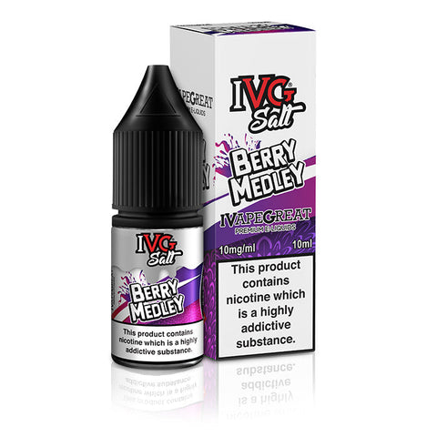 Berry Medley Nic Salt E-Liquid by IVG Salts