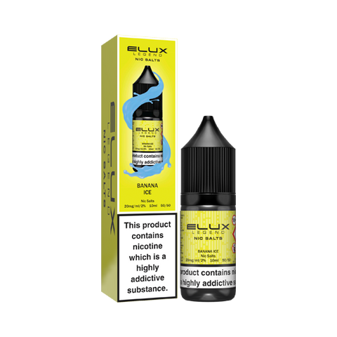 Banana Ice Nic Salt E-Liquid by Elux Legend