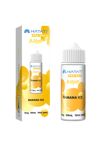 Banana Ice 100ml Shortfill E-Liquid by Hayati Pro Max