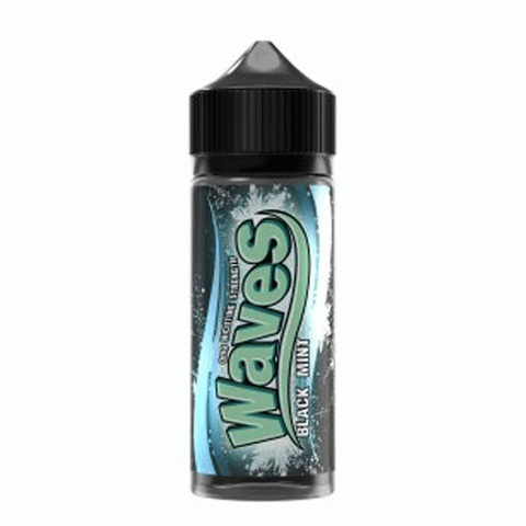 Black Mint 100ml Shortfill E-Liquid by Waves