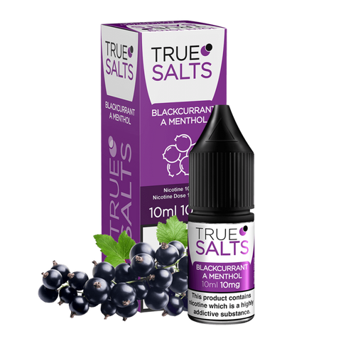 Blackcurrant A Menthol Nic Salt 10ml E-Liquid by IVG True Salts