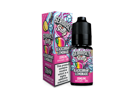 Blackcurrant Lemonade Nic Salt E-liquid by Seriously Salty