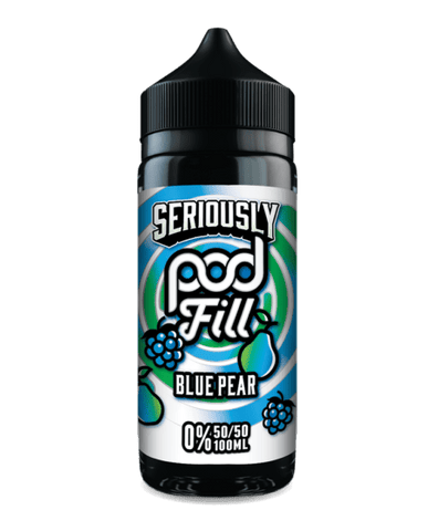 Blue Pear 100ml Shortfill E-Liquid by Seriously Pod Fill