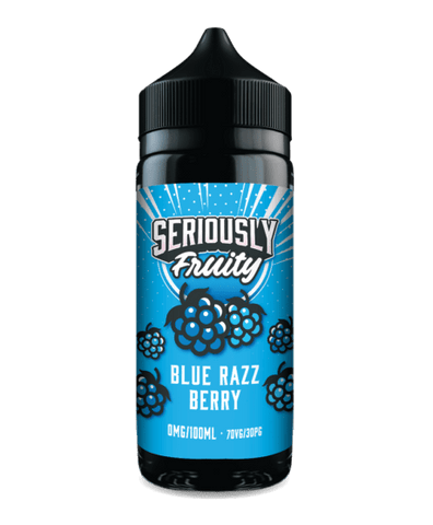 Blue Razz Berry 100ml Shortfill E-Liquid by Seriously Fruity