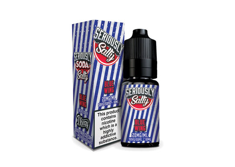 Blue Wing Nic Salt E-liquid by Seriously Soda