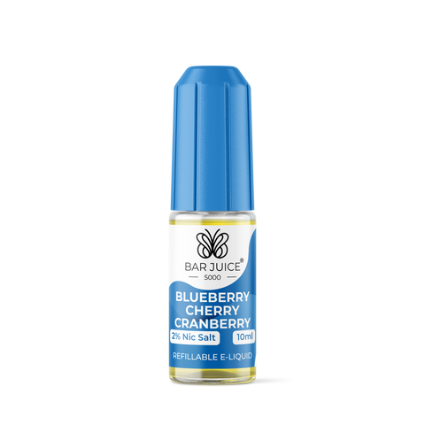 Blueberry Cherry Cranberry Nic Salt E-Liquid by Bar Juice 5000