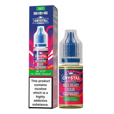 Blueberry Sour Raspberry Nic Salt E-Liquid by SKE Crystal Original