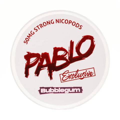 Bubblegum Nicotine Pouches by Pablo Exclusive