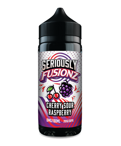 Cherry Sour Raspberry 100ml Shortfill E-Liquid by Seriously Pod Fill