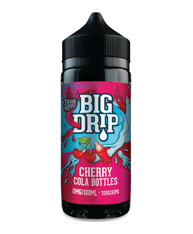 Cherry Cola Bottles 100ml Shortfill E-Liquid by Big Drip