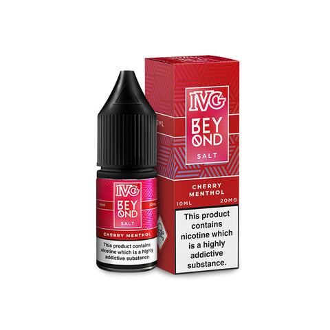 Cherry Menthol Nic Salt 10ml E-Liquid by IVG Beyond