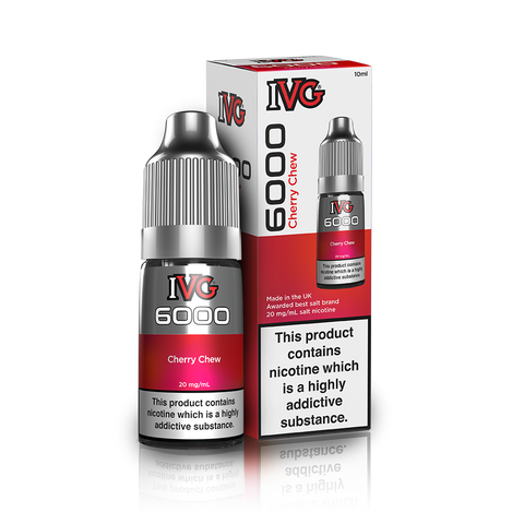 Cherry Chew Nic Salt E-Liquid by IVG 6000