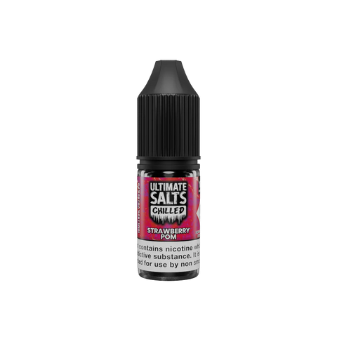 Strawberry Pom 10ml Nic Salt E-Liquid by Ultimate Salt Chilled