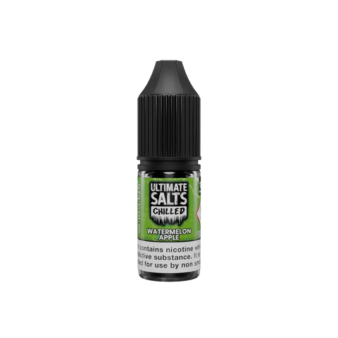 Watermelon Ice 10ml Nic Salt E-Liquid by Ultimate Salt Chilled