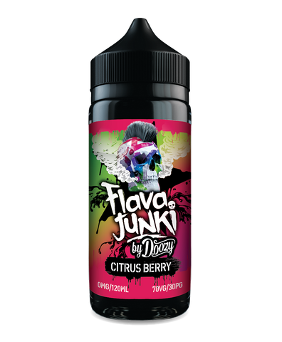 Citrus Berry 100ml Shortfill E-Liquid by Flava Junki