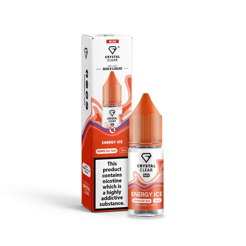 Energy Ice Nic Salt E-Liquid by Crystal Clear Bar