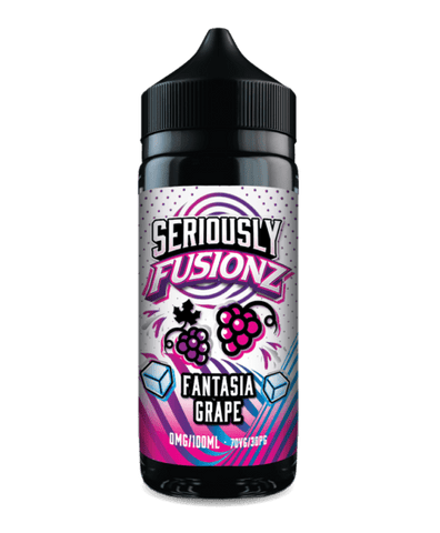 Fantasia Grape 100ml Shortfill E-Liquid by Seriously Pod Fill