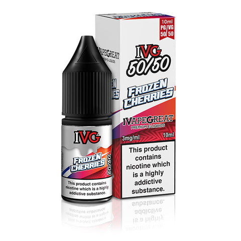 Frozen Cherries 10ml E-Liquid by IVG 50/50