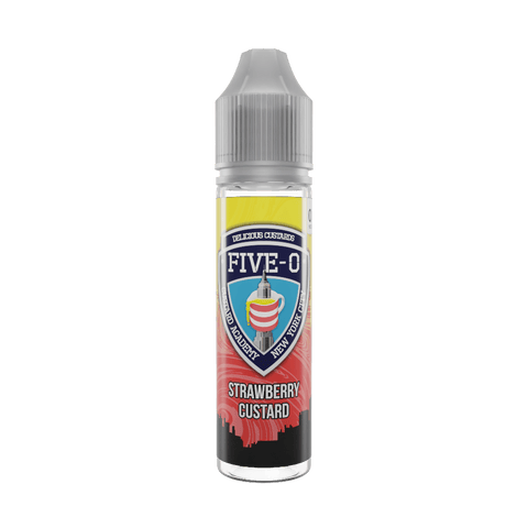 Strawberry Custard 50ml Shortfill E-Liquid by Five-O