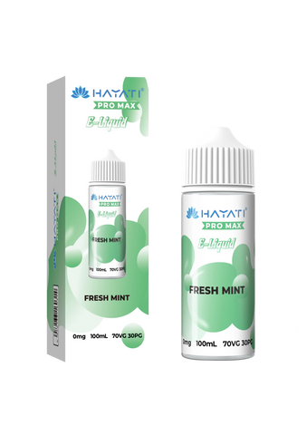 Fresh Mint 100ml Shortfill E-Liquid by Hayati Pro Max