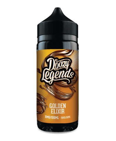 Golden Elixir 100ml Shortfill E-Liquid by Doozy Legends