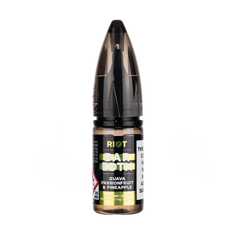 Guava Passionfruit Pineapple Nic Salt E-Liquid by Riot Bar Edition