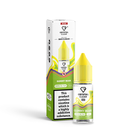 Gummy Bear Nic Salt E-Liquid by Crystal Clear Bar