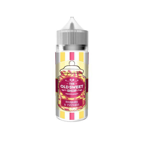 Rhubarb & Custard 100ml Shortfill E-Liquid by The Old Sweet Shop