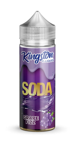 Grape Fizz 100ml Shortfill E-Liquid by Kingston Soda