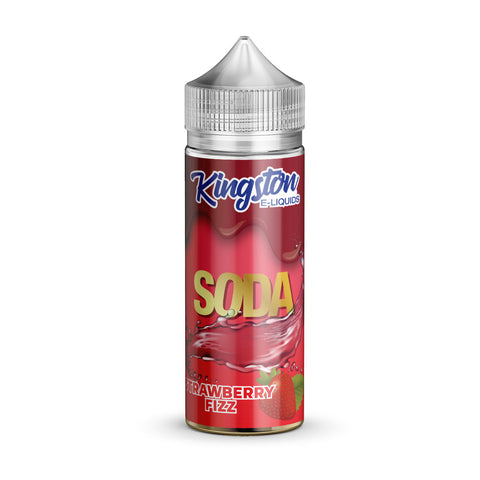 Strawberry Fizz 100ml Shortfill E-Liquid by Kingston Soda