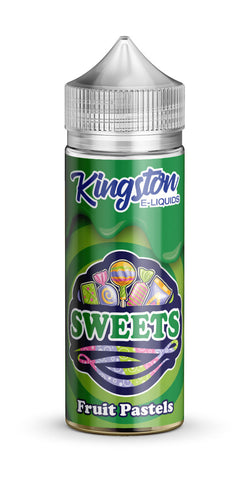 Fruit Pastels 100ml Shortfill E-Liquid by Kingston Sweets