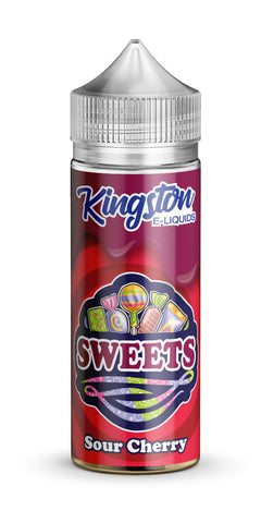 Sour Cherry 100ml Shortfill E-Liquid by Kingston Sweets