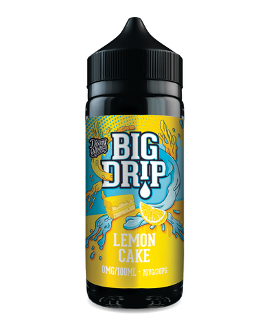 Lemon Cake 100ml Shortfill E-Liquid by Big Drip