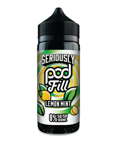 Lemon Mint 100ml Shortfill E-Liquid by Seriously Pod Fill