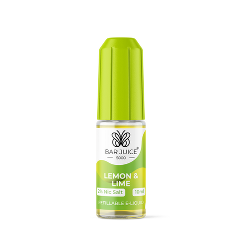 Lemon & Lime Nic Salt E-Liquid by Bar Juice 5000