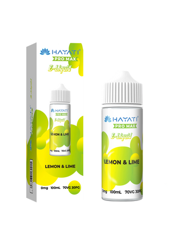 Lemon & Lime 100ml Shortfill E-Liquid by Hayati Pro Max