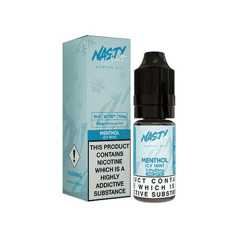 Menthol Nic Salt E-Liquid by Nasty Salt