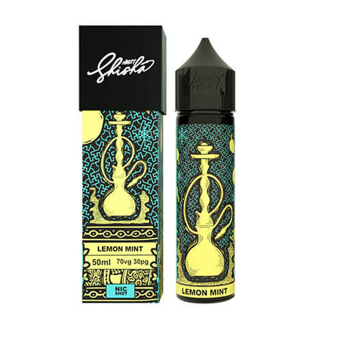 Lemon Mint 50ml Shortfill E-Liquid by Nasty Shisha Series