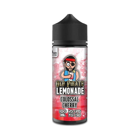 Colossal Cherry 100ml Shortfill E-Liquid by Old Pirate Lemonade