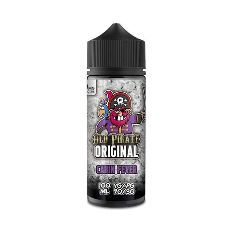 Cabin Fever 100ml Shortfill E-Liquid by Old Pirate Original