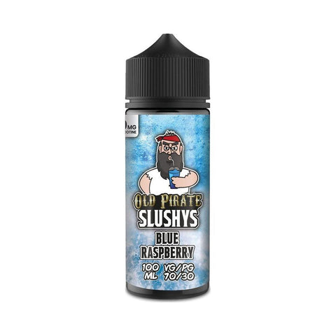 Blue Raspberry 100ml Shortfill E-Liquid by Old Pirate Original