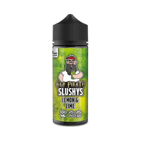 Lemon & Lime 100ml Shortfill E-Liquid by Old Pirate Original