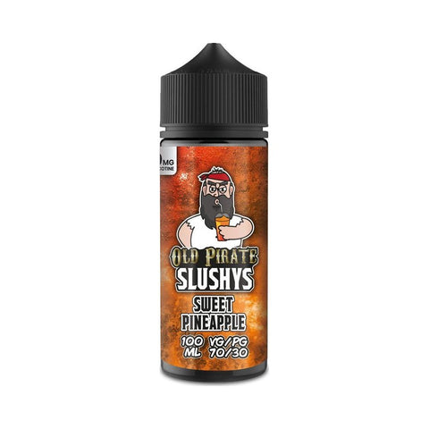 Sweet Pineapple 100ml Shortfill E-Liquid by Old Pirate Original