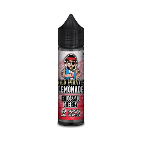 Colossal Cherry 50ml Shortfill E-Liquid by Old Pirate Lemonade