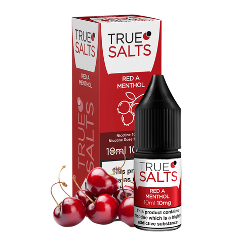 Red A Menthol Nic Salt 10ml E-Liquid by IVG True Salts